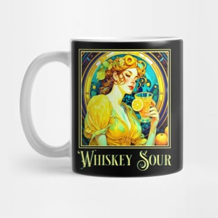Art Nouveau Whiskey Sour Mug